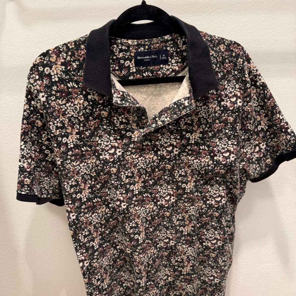 Stretch Fit Abercrombie & Fitch Men’s Polo